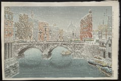 Nihonbashi in Snow