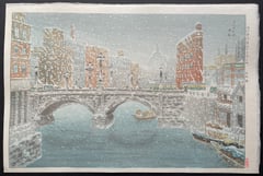 Nihonbashi in Snow