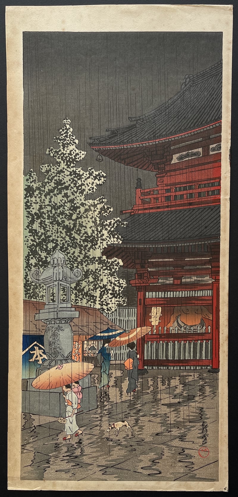 Asakusa Temple by Choko