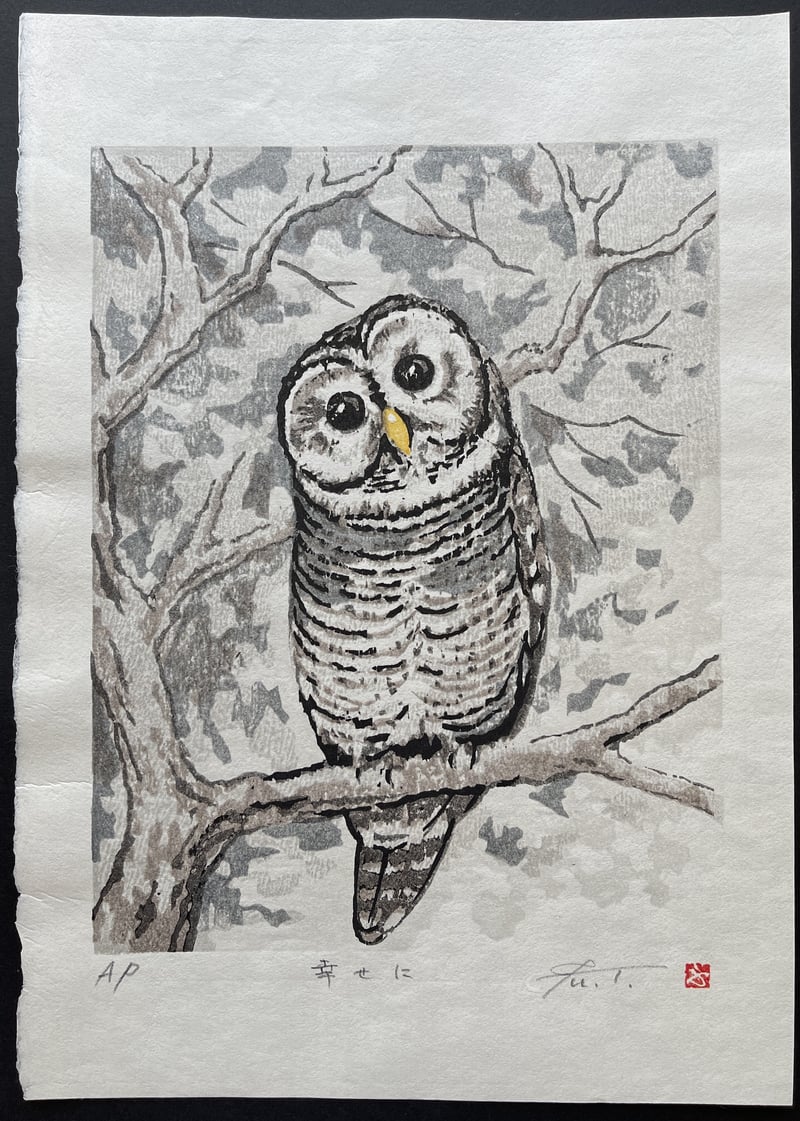 Owl - Be Happy (Lifetime) by Fu Takenaka