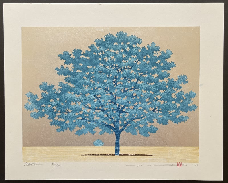 Blue Tree by Hajime Namiki