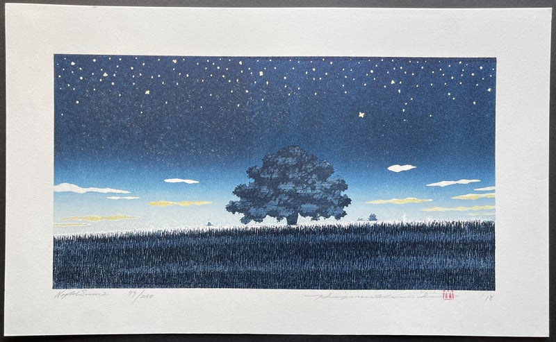 Night scene 2 by Hajime Namiki