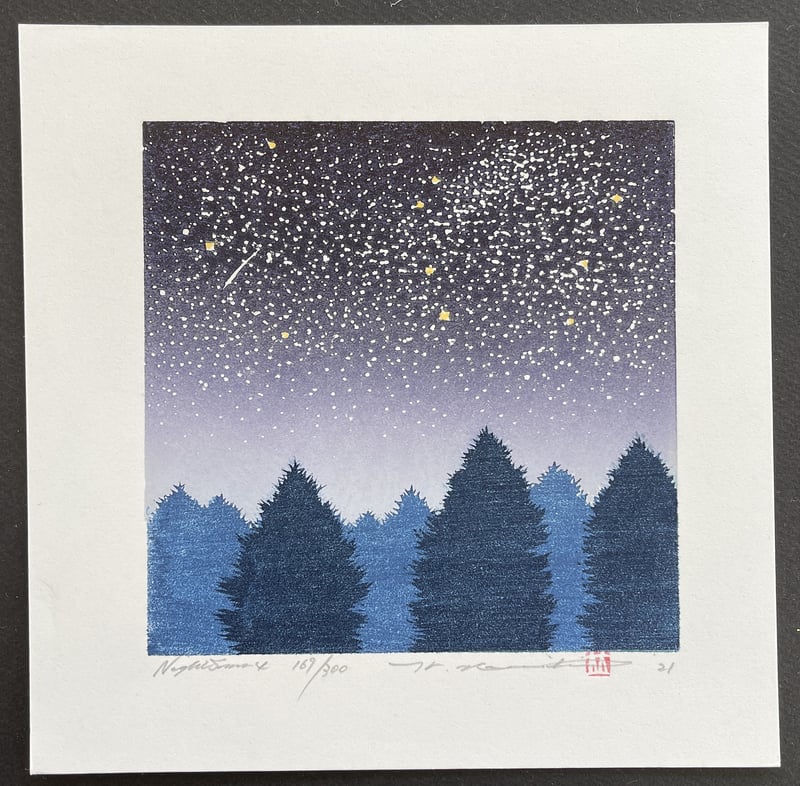 Night Scene 4 by Hajime Namiki