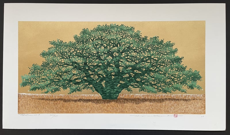 Tree scene 110A by Hajime Namiki