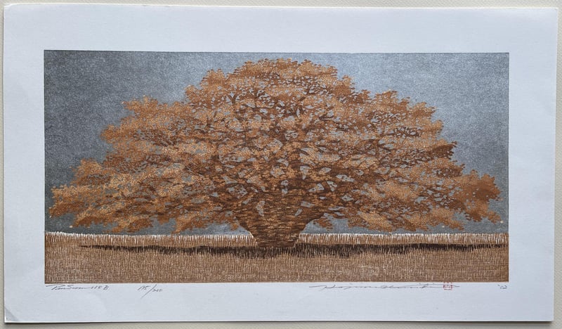 Tree scene 110B by Hajime Namiki