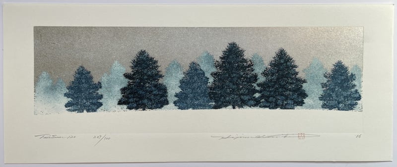 Tree scene 120 by Hajime Namiki