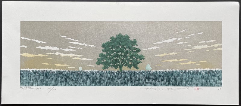 Tree scene 122 by Hajime Namiki