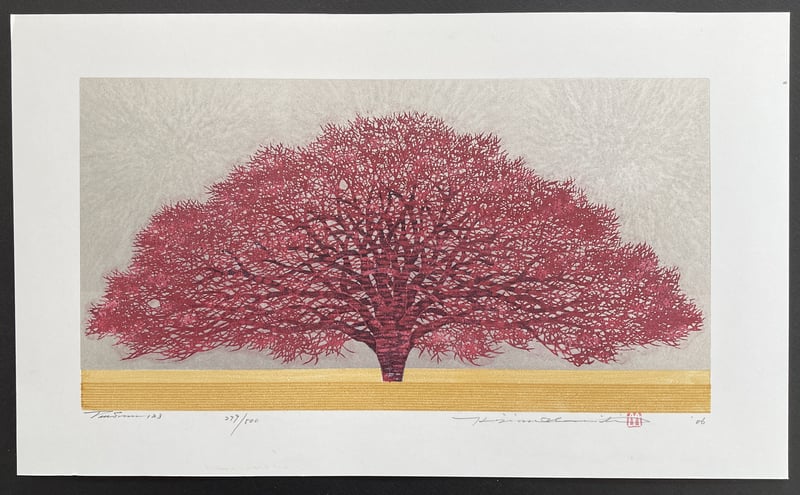 Tree scene 123 by Hajime Namiki