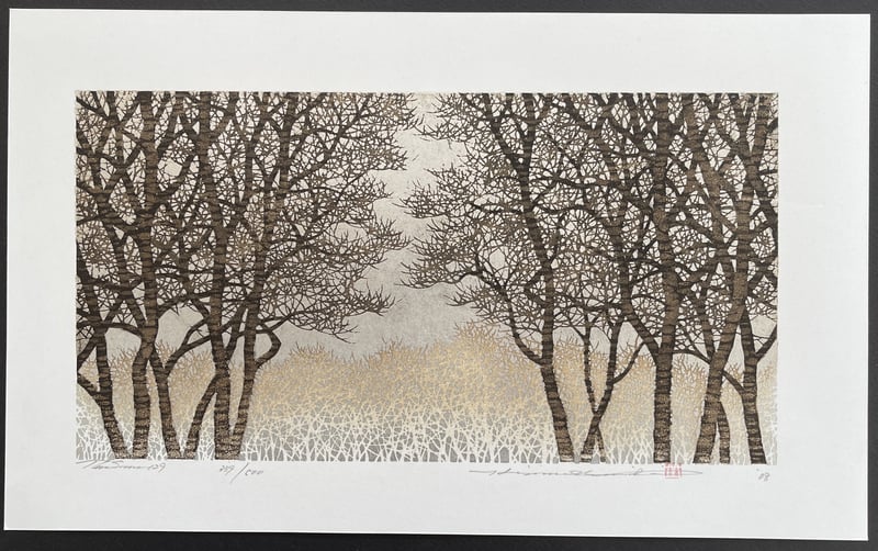 Tree scene 129 by Hajime Namiki