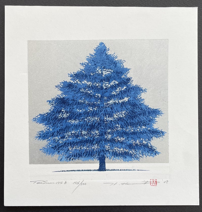 Tree scene 134B by Hajime Namiki