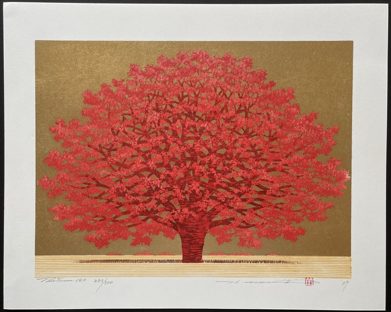 Tree scene 140 by Hajime Namiki
