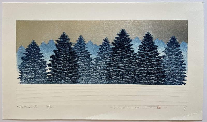 Tree scene 141 by Hajime Namiki