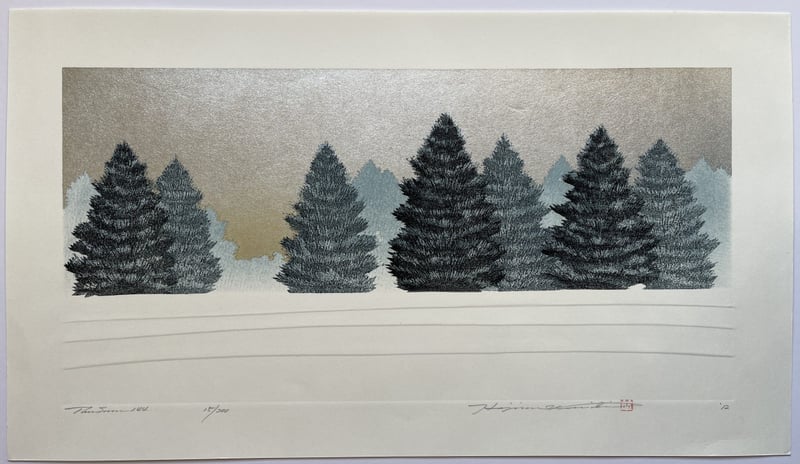 Tree scene 144 by Hajime Namiki