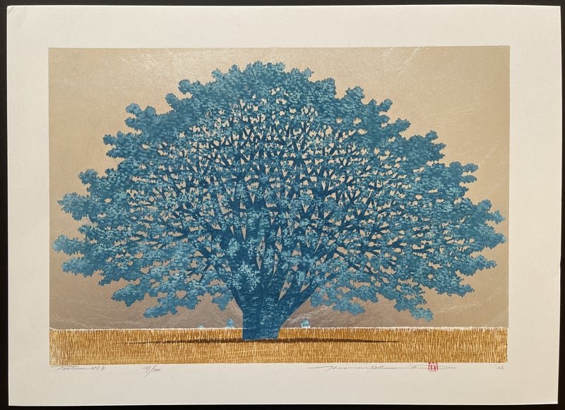 Tree scene 156B by Hajime Namiki