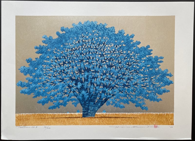Tree scene 156B by Hajime Namiki