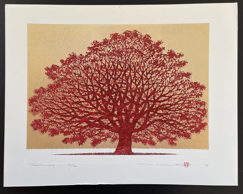 Tree Scene 160A by Hajime Namiki
