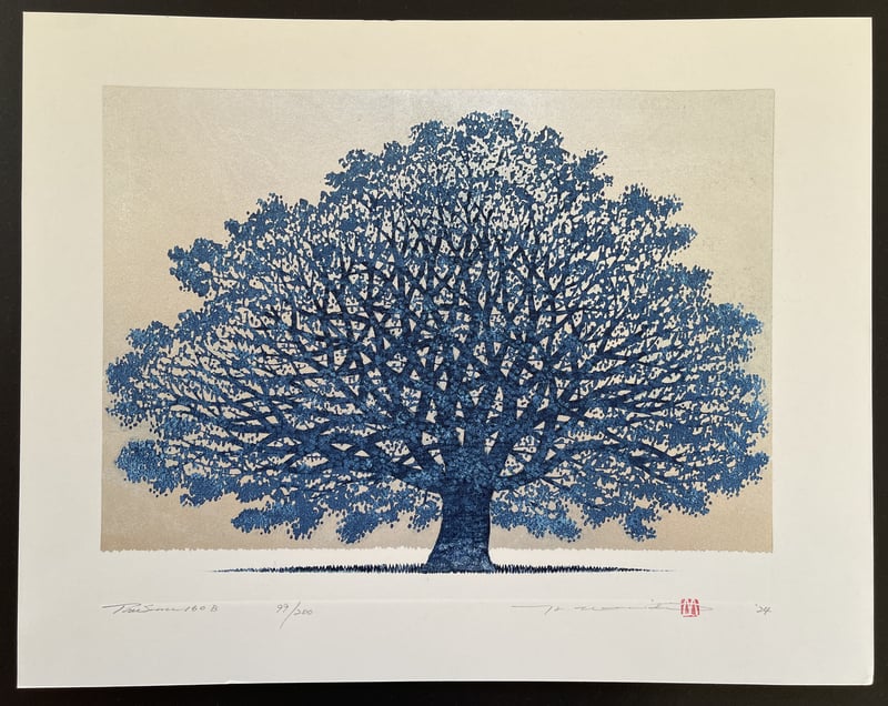 Tree Scene 160B by Hajime Namiki