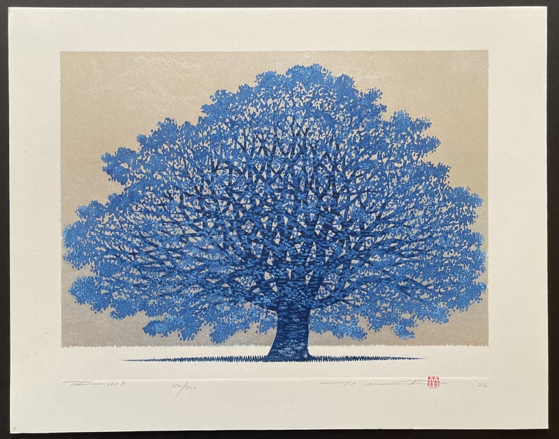 Tree Scene 160B by Hajime Namiki