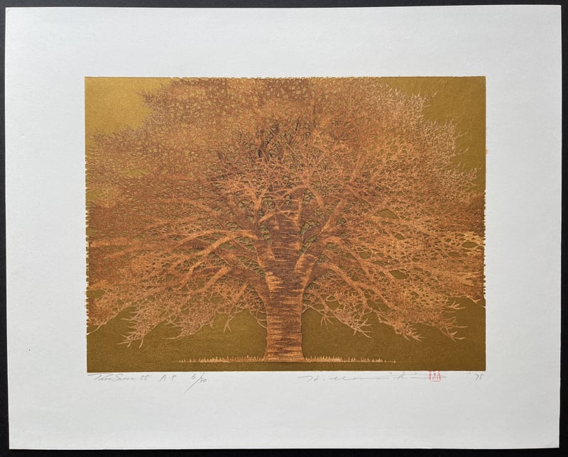 Tree scene 55 by Hajime Namiki