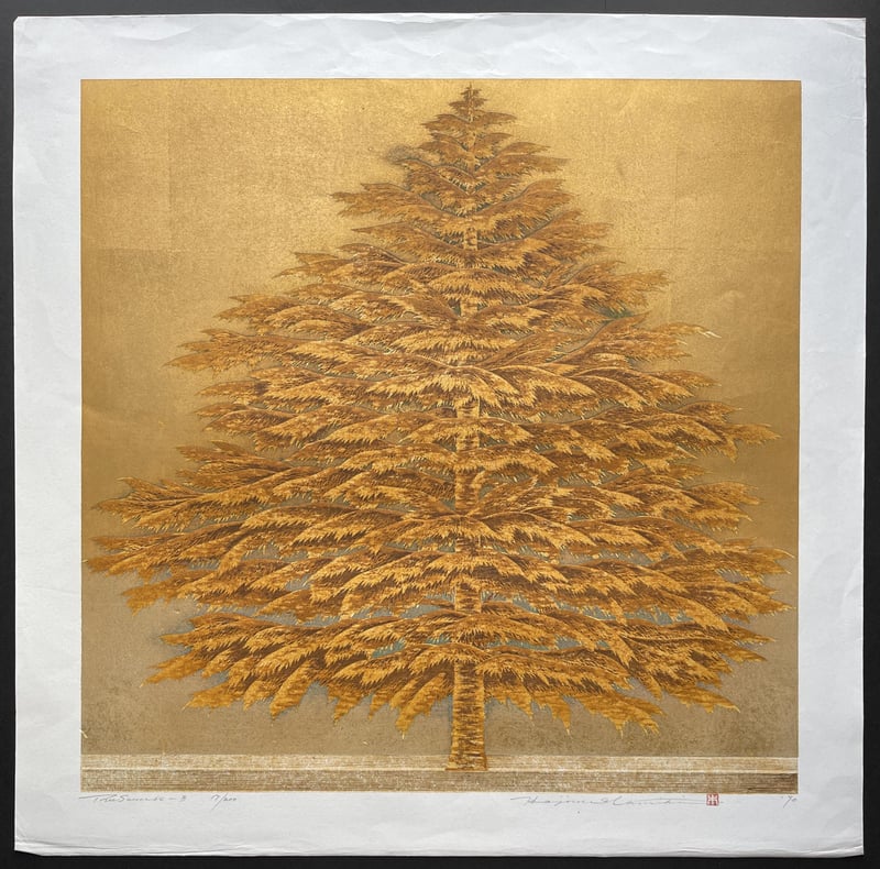 Tree scene 64B by Hajime Namiki