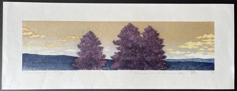 Tree scene 73 by Hajime Namiki