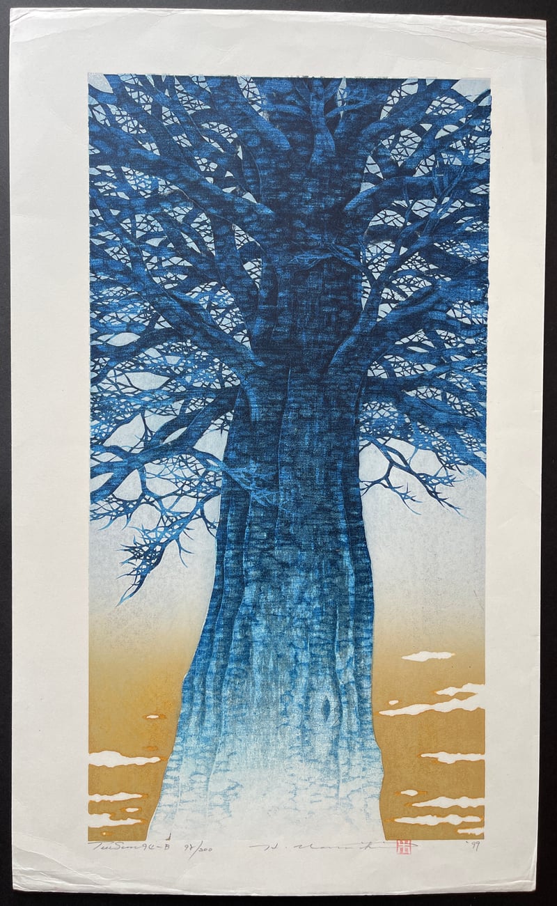 Tree scene 94-B by Hajime Namiki