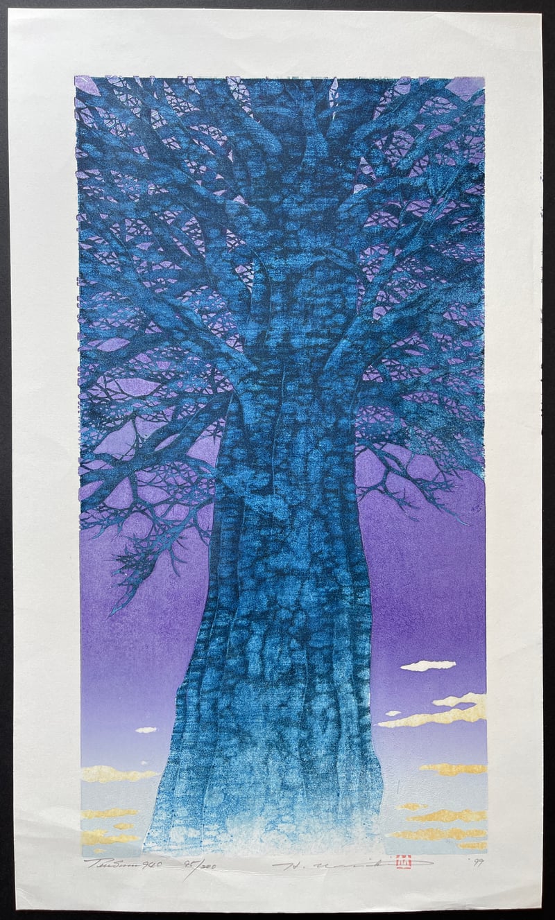 Tree scene 94-C by Hajime Namiki