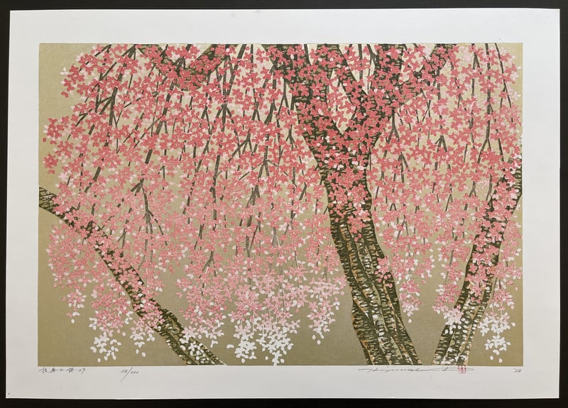 Weeping Cherry 29 by Hajime Namiki