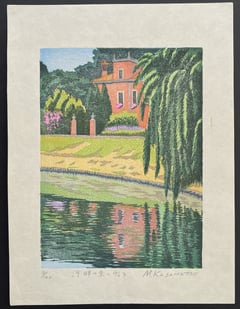 Red Villa by the River
