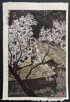 Plum Trees at Yoshino