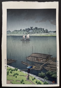 Arakawa River in May Rain