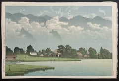 Lake Kizaki, Shinshu (Heisei)