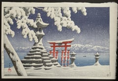 Snow at Itsukushima