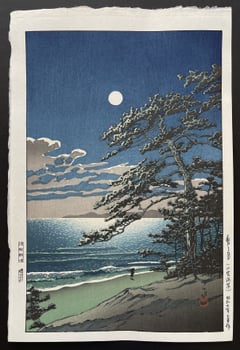 Spring Moon, Ninomiya Beach
