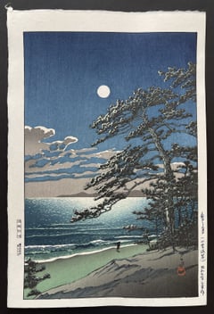 Spring Moon, Ninomiya Beach