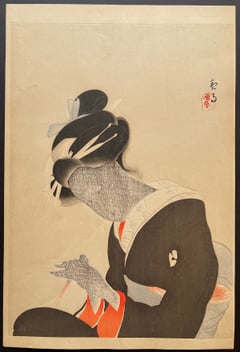 The Heroine Koharu in The Love Suicides of Amijima