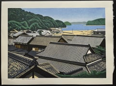Houses on an Island in the Seto Inland Sea