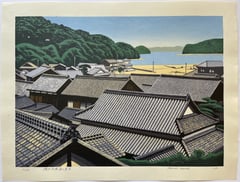 Houses on an Island in the Seto Inland Sea