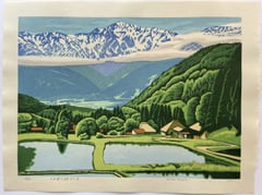 Overlooking the Mountains