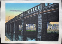 Sunset at the Bridge