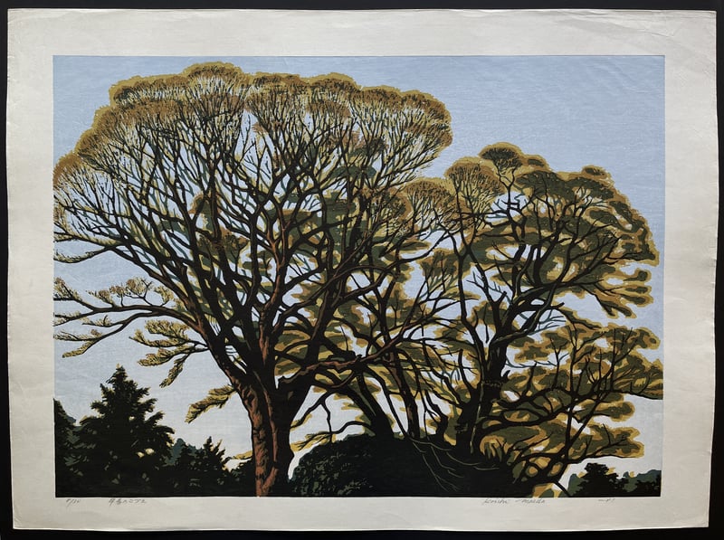 Treetops in Early Spring by Koichi Maeda
