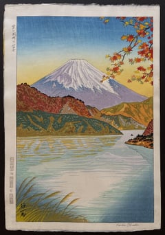 Mount Fuji from Ashinoko (Shinmi)