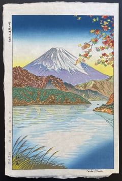 Mount Fuji from Ashinoko
