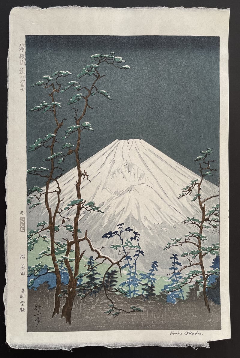 Mount Fuji from Hakone by Koichi Okada