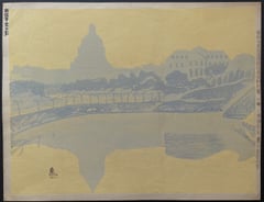 Silhouette of the New Diet Building
