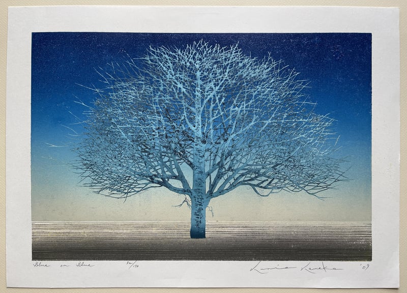 Blue and Blue by Kunio Kaneko