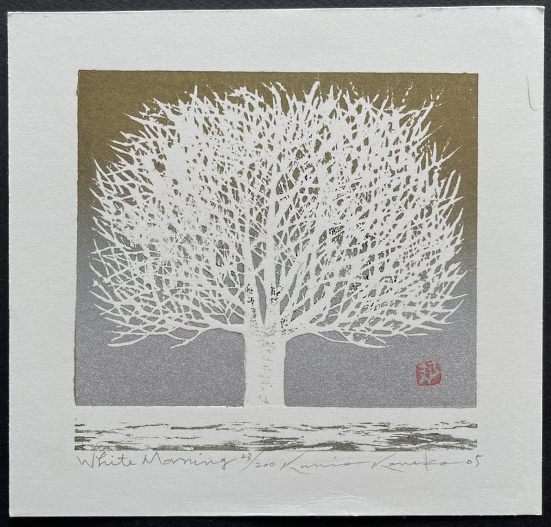 White Morning by Kunio Kaneko