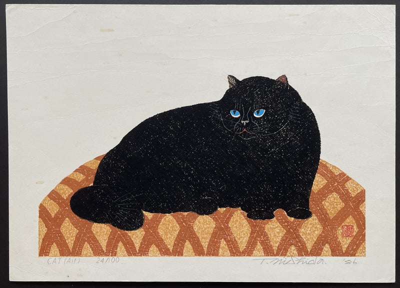 Cat - Air by Nishida Tadashige