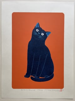 Cat Poses 13 - Blue Cat