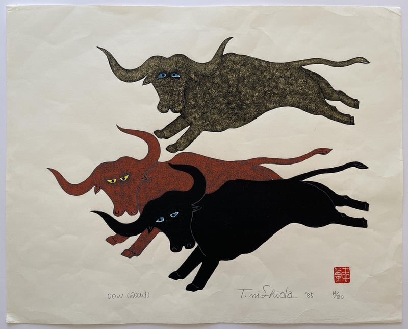 Cow (Scud) by Nishida Tadashige